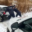 MUP uputio savete vozačima i pešacima zbog snega i leda 11