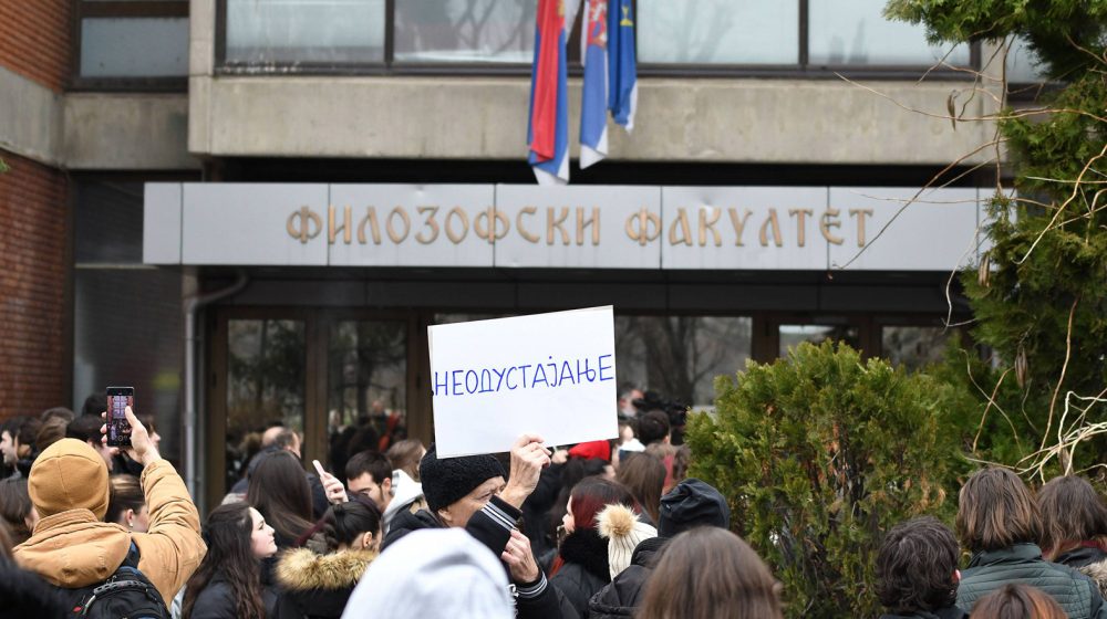 Studenti u blokadi FFUNS-a najavili celonedeljni bojkot 8