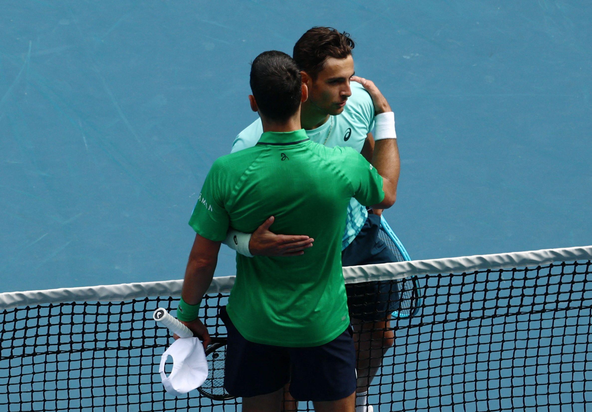 đoković i muzeti se pozdravljaju na mreži