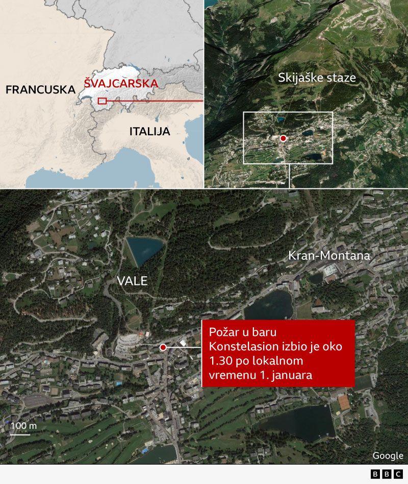 tragedija u švajcarskoj, požar u švajcarskoj, požar u kran montani u švajcarskoj, požar u kafiću u skijalištu u Švajcarskoj