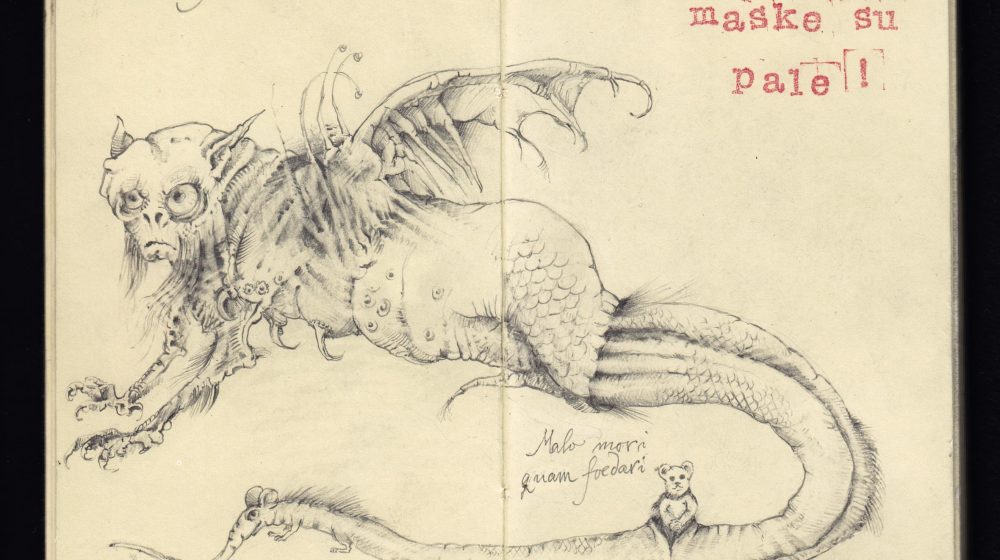 Likovni dnevnici, uzbudljiva, lepa i iznenađujuća svedočanstva sedam eminentnih umetnika: Prva izložba u novoj sezoni Galerije Haos 4