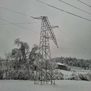 Meštani Malog Zvornika blokirali put ka Loznici jer danima nemaju struje (VIDEO) 1