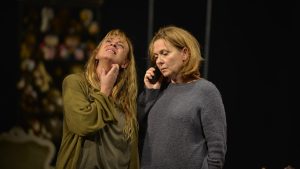 Na Velikoj sceni „Ljuba Tadić” u petak 9. januara, predstava Vrat od stakla po tekstu Biljane Srbljanović u režiji Jagoša Markovića biće izvedena stoti put.