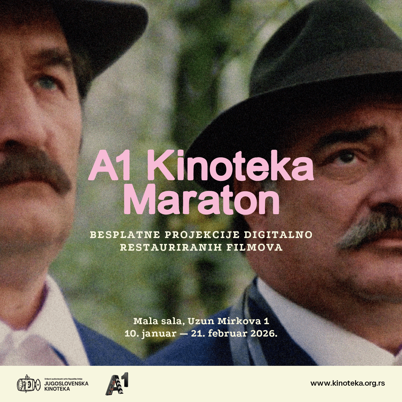 A1 Kinoteka maraton: 41 digitalno restaurisani film pred publikom Jugoslovenske kinoteke 1