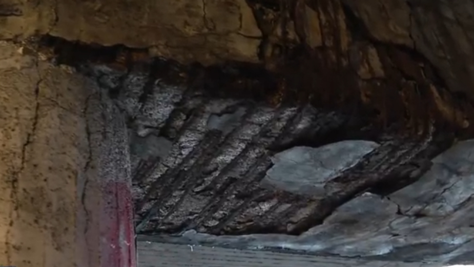 Opasnost na Autokomandi: Prolaz ispod nadvožnjaka nije bezbedan, popucao deo tavanice (VIDEO) 7