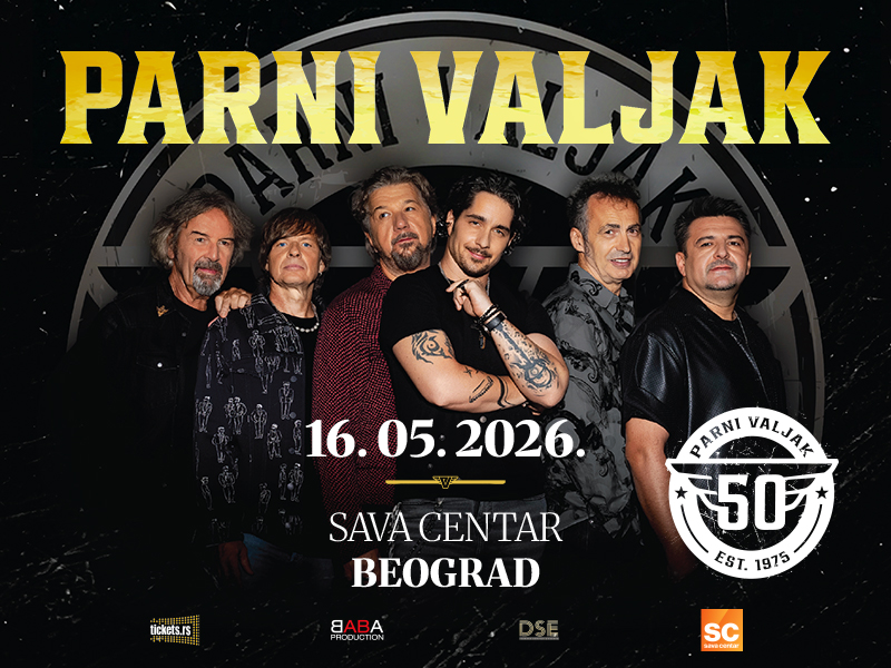 Parni Valjak obeležava 50 godina rada velikim koncertom u Sava Centru 2 parni valjak