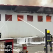 Veliki požar u industrijskoj zoni u Novom Pazaru, gore fabrike tekstila 12