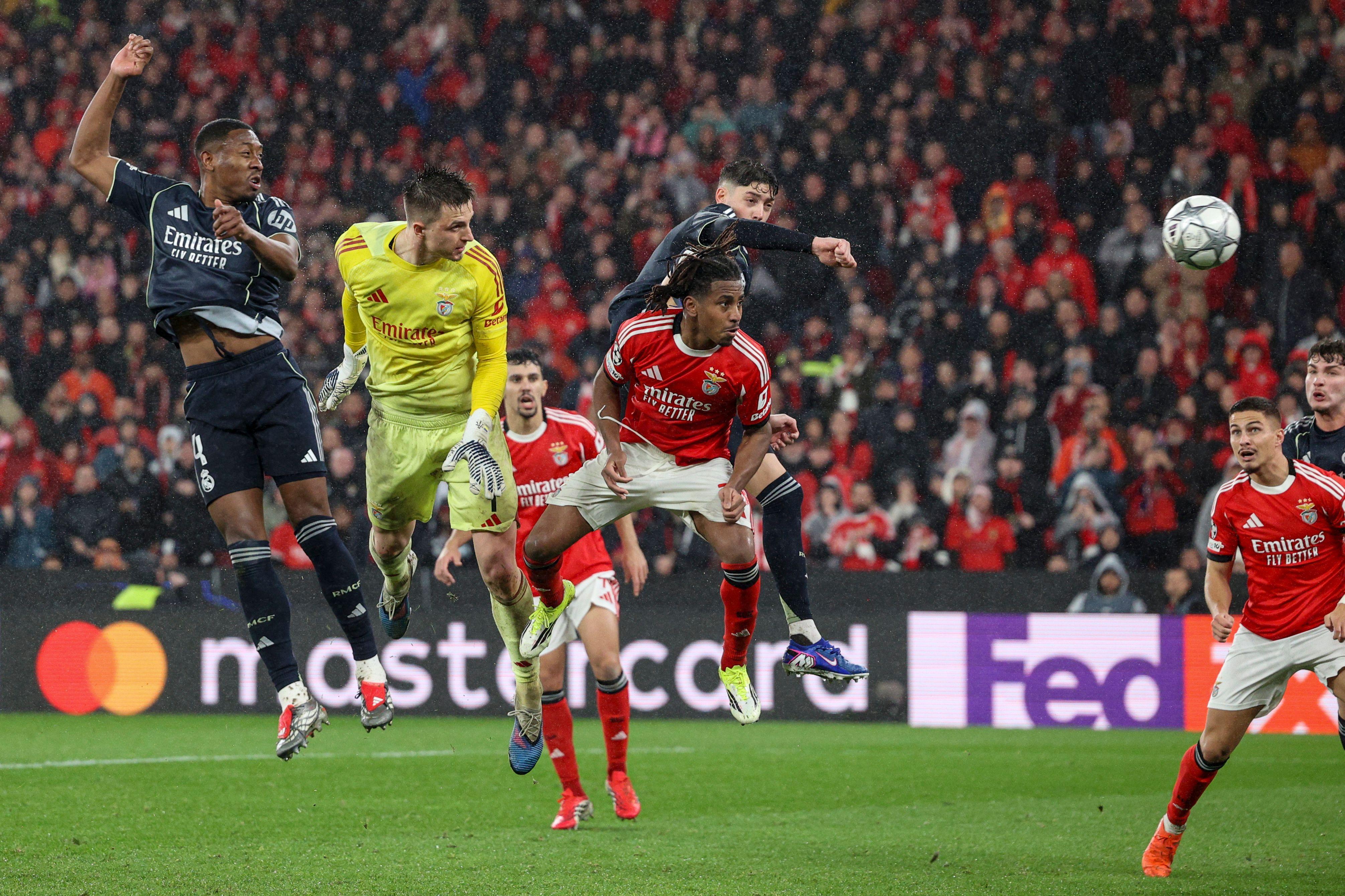 benfika - real madrid, benfica, gol golmana benfike protiv real madrida, golman benfike dao gol real madridu