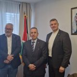 Nestorović i Antonijević posetili Ambasadu Palestine 2