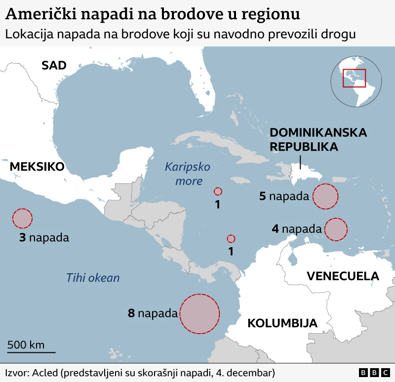 Maduro, sa lisicama na rukama, ide u američki sud - u fotografijama 8 napadi američkih snaga na venecuelanske brodove i čamce