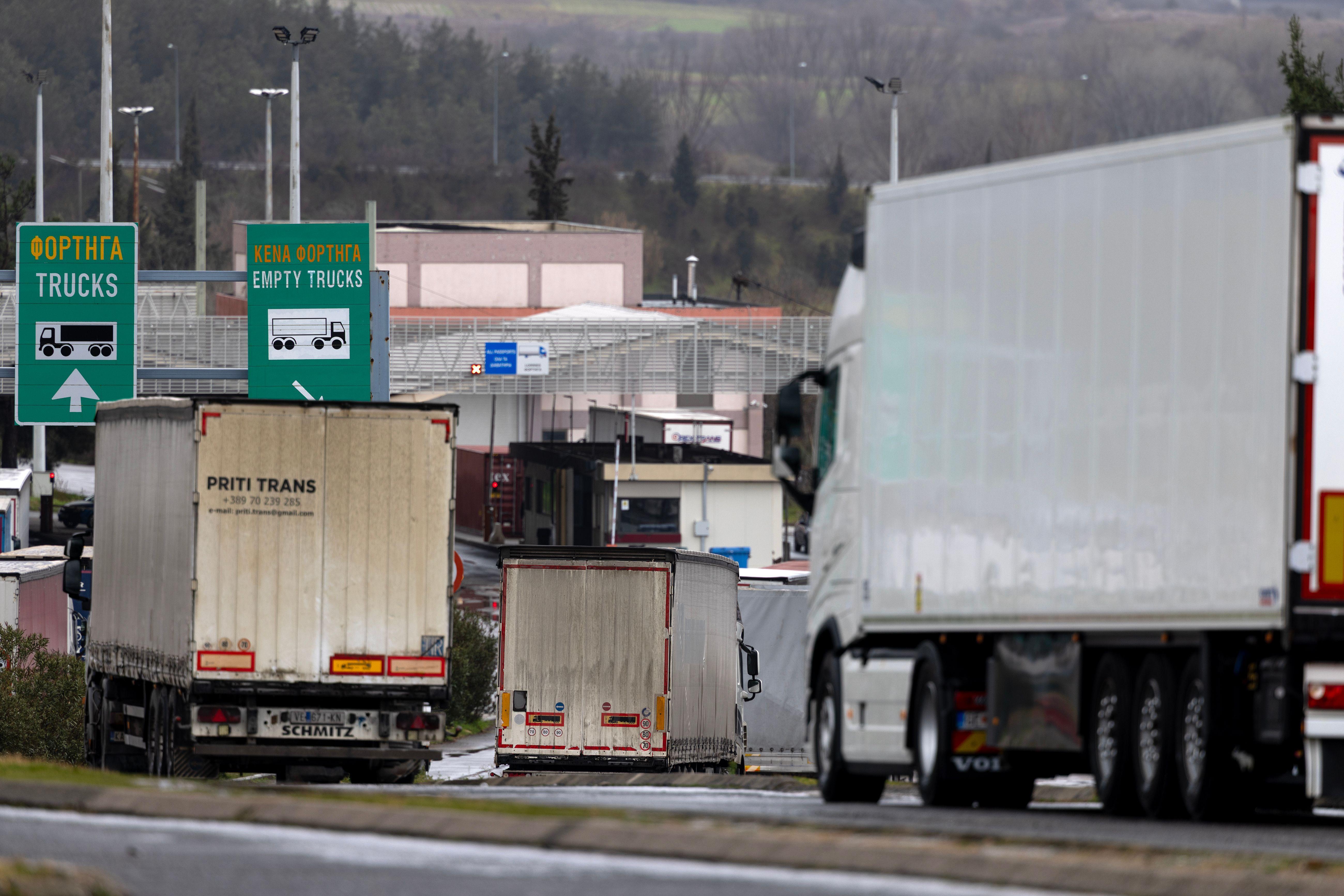 blokada granice između Severne Makedonije i Grčke