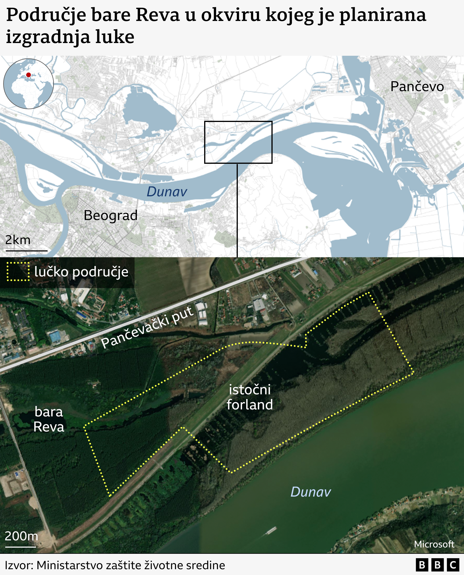 bara reva i planirano lučko područje