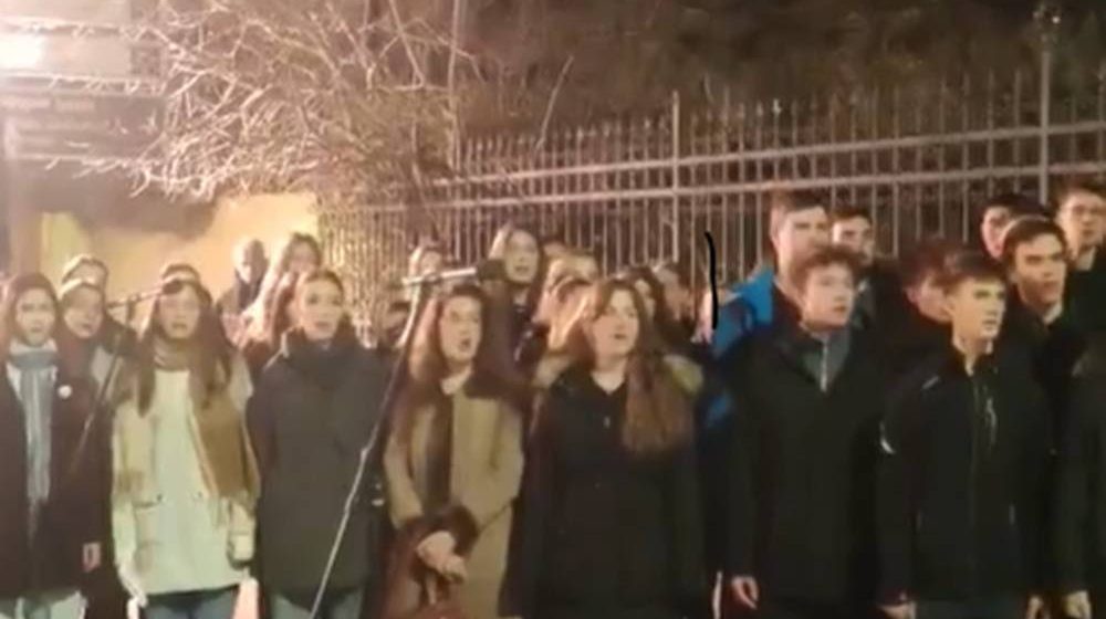 Svetosavska akademija održana ispred Jovine gimnazije 7