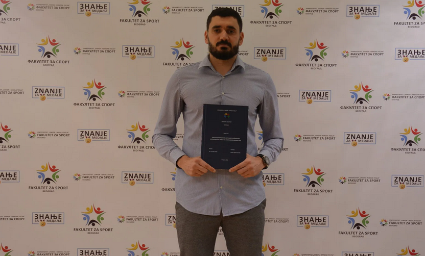 Bivši košarkaš Marko Jagodić – Kuridža odbranio master rad na Fakultetu za sport 8