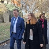 Vladimir Prebilič sa Jelenom Kleut u Novom Sadu 2