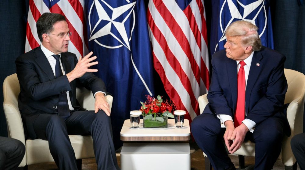 Mark Rute i Donald Tramp