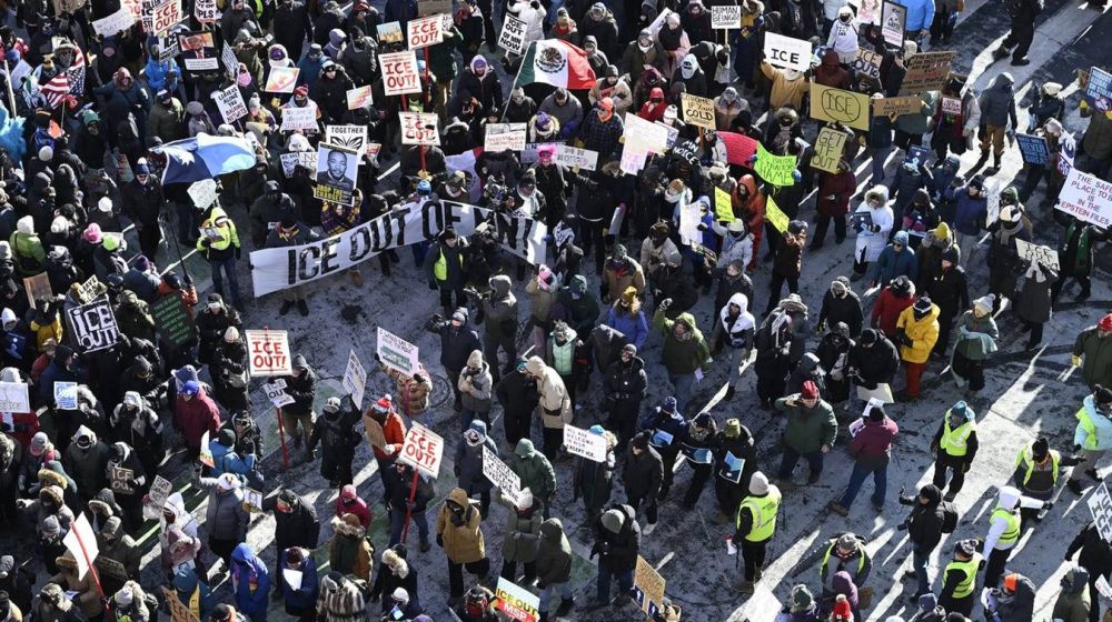 protest u Mineapolisu