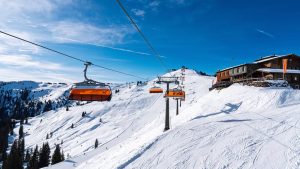 Austrija, skijanje, sneg