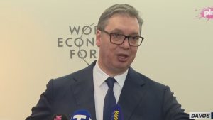 Posle Trampovog govora u Davosu oglasio se Vučić, mediji javili gde je sedeo 1