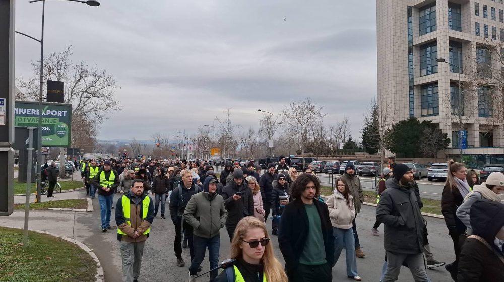 Studenti i građani u Novom Sadu obeležavaju 15 meseci od pada nadstrešnice 6