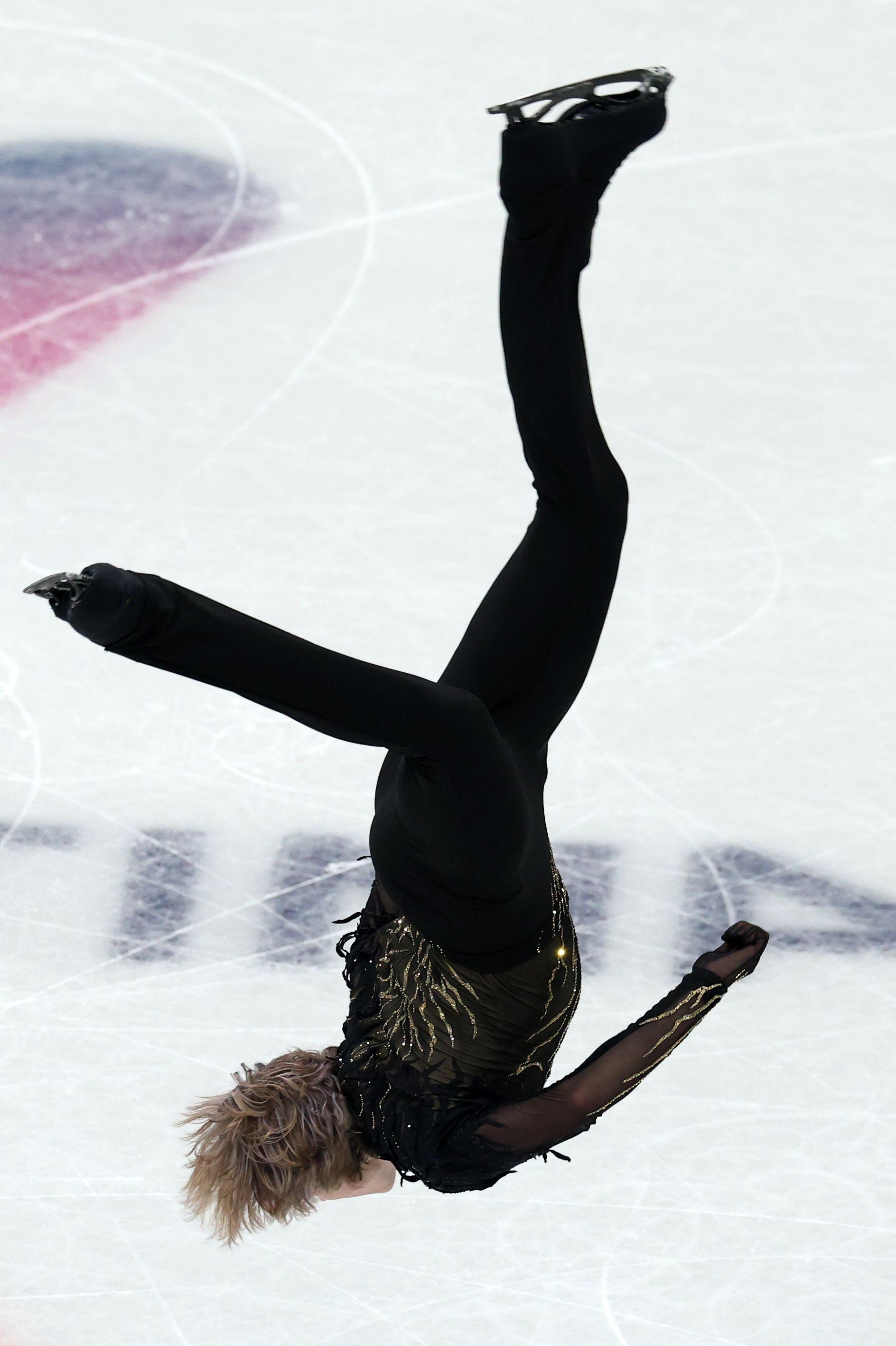 Ilja Maljinin, klizač na ledu