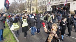 Završen skup ispred Specijalnog suda: Studenti se razilaze 9