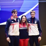 Srpski sportisti Aleksa Tomović, Anja Ilić, Miloš Milosavljević, Zimske olimpijske igre 2026.