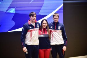 Srpski sportisti Aleksa Tomović, Anja Ilić, Miloš Milosavljević, Zimske olimpijske igre 2026.