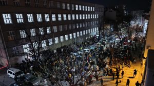 protest, peta beogradska gimnazija