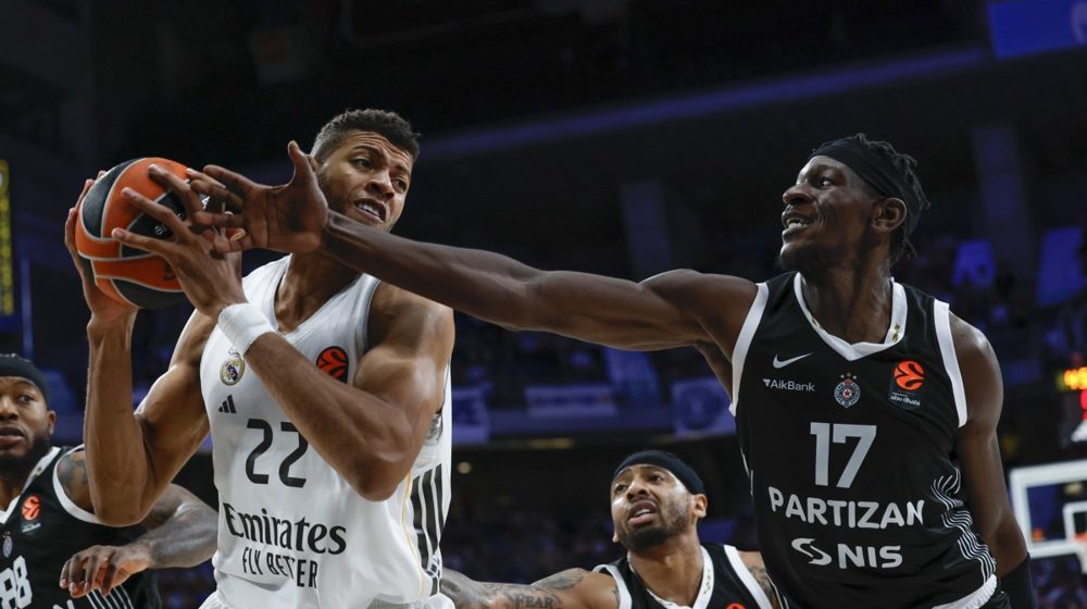 Valter Tavares i Isak Bonga, Real Madrid - Partizan