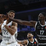 Valter Tavares i Isak Bonga, Real Madrid - Partizan