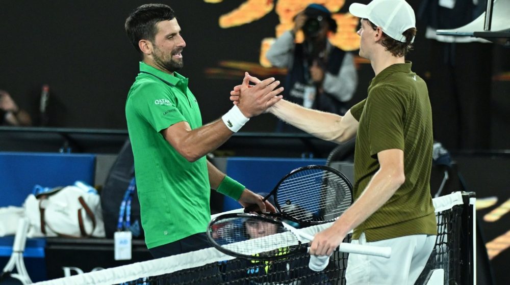 Novak Đoković i Janik Siner