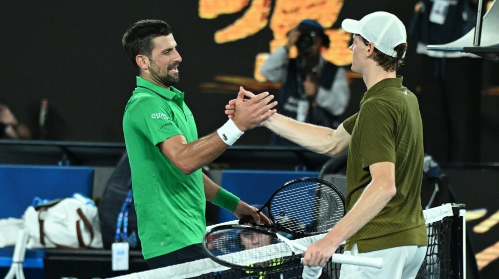 Novak Đoković i Janik Siner