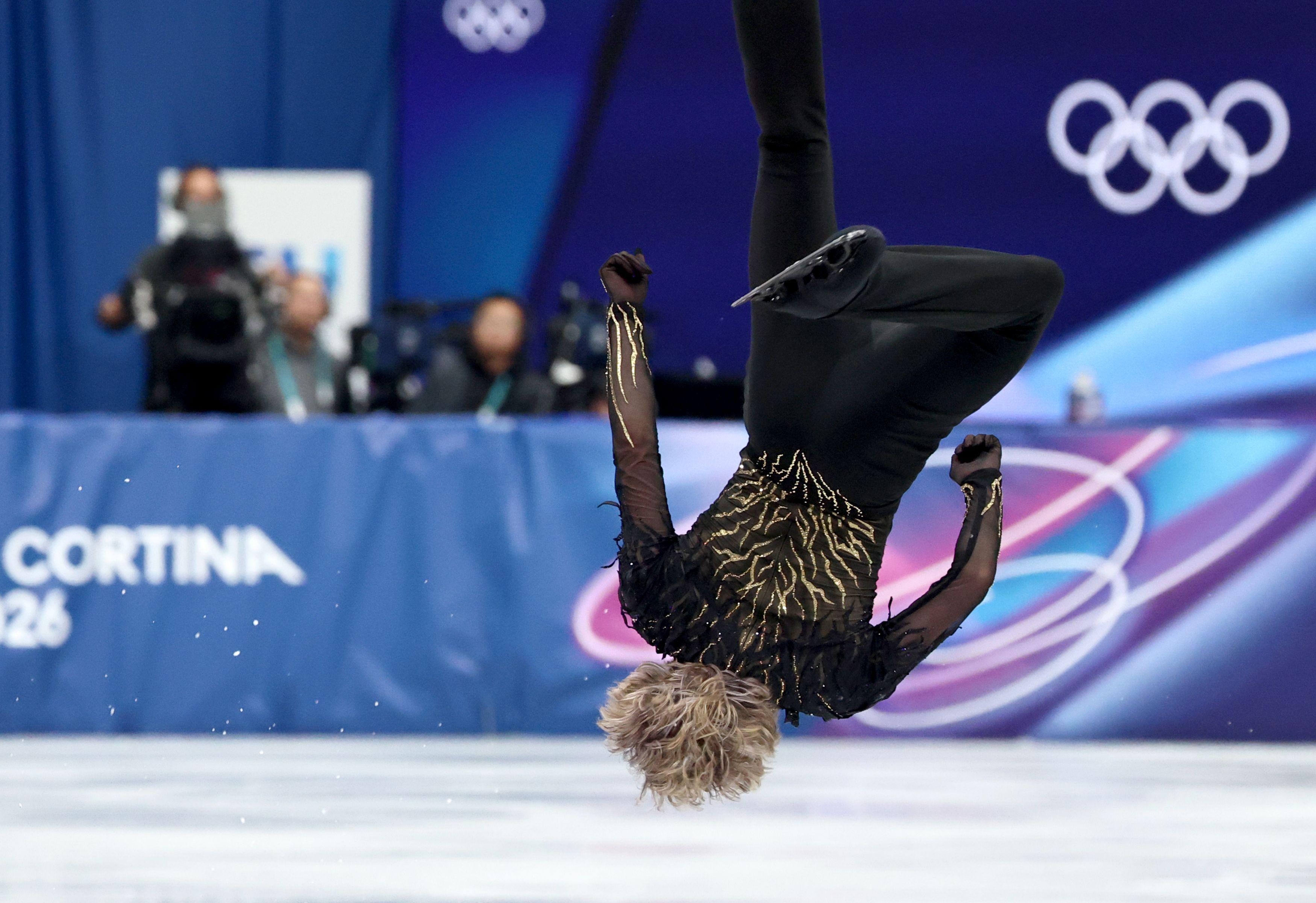 Ilja Maljinin, klizač na ledu