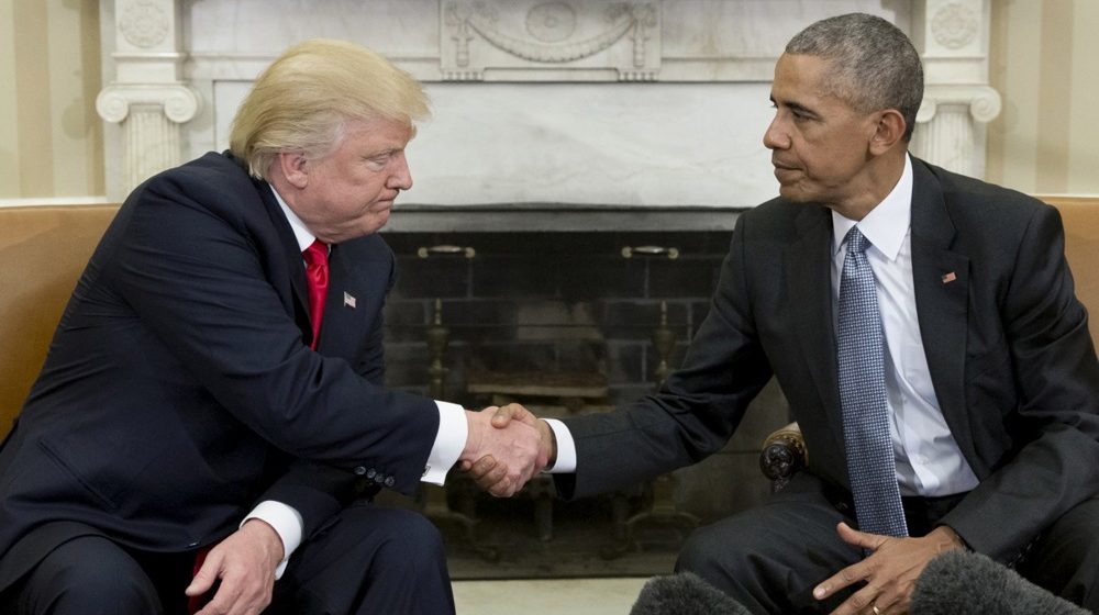 Donald Tramp i Barak Obama