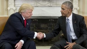 Donald Tramp i Barak Obama
