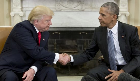 Donald Tramp i Barak Obama