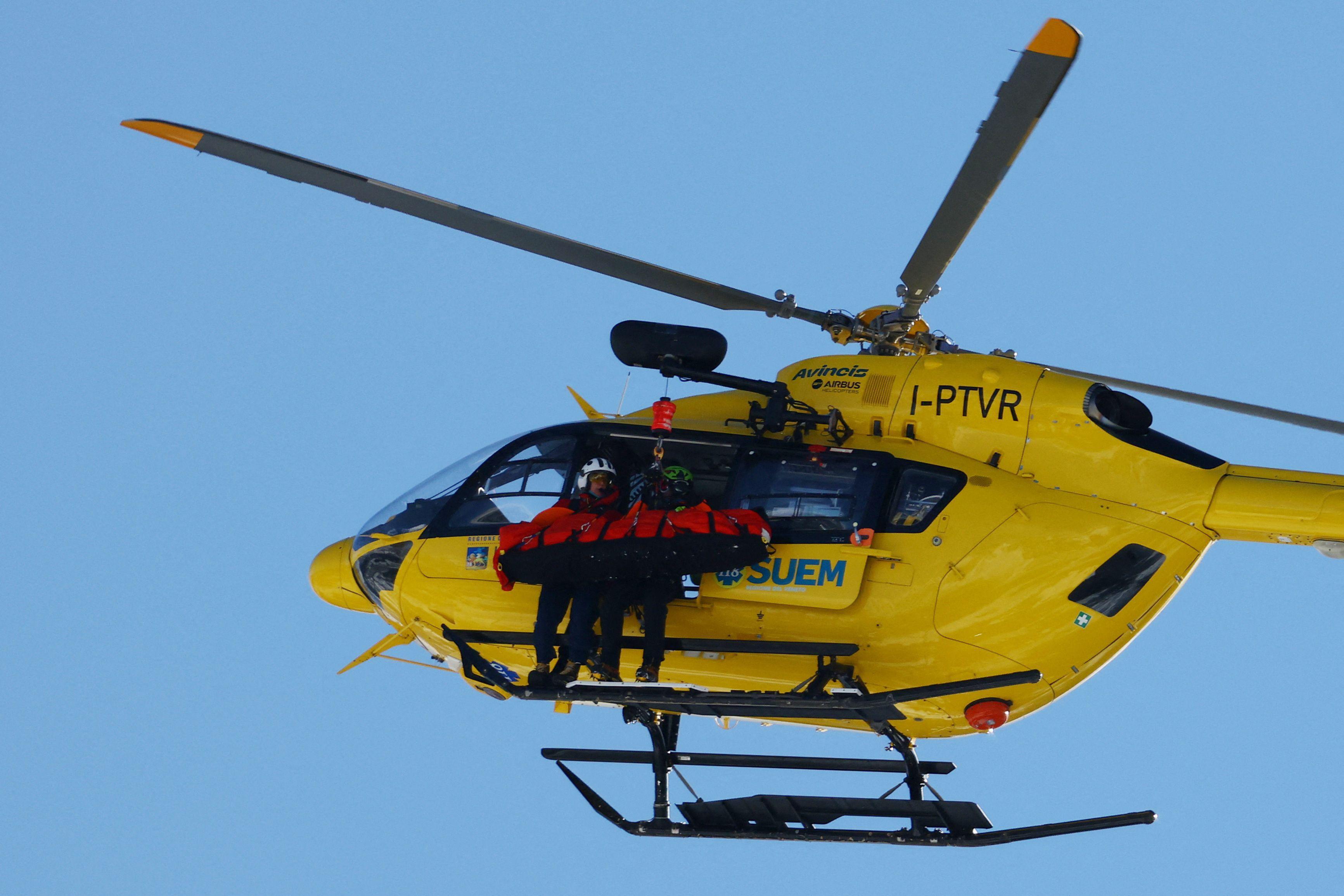 Lindzi Von su helikopterom prevezli u bolnicu