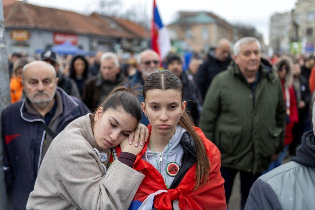 16 minuta tišine za stradale u padu nadstrešnice, Kragujevac. 15. februar 2026.
