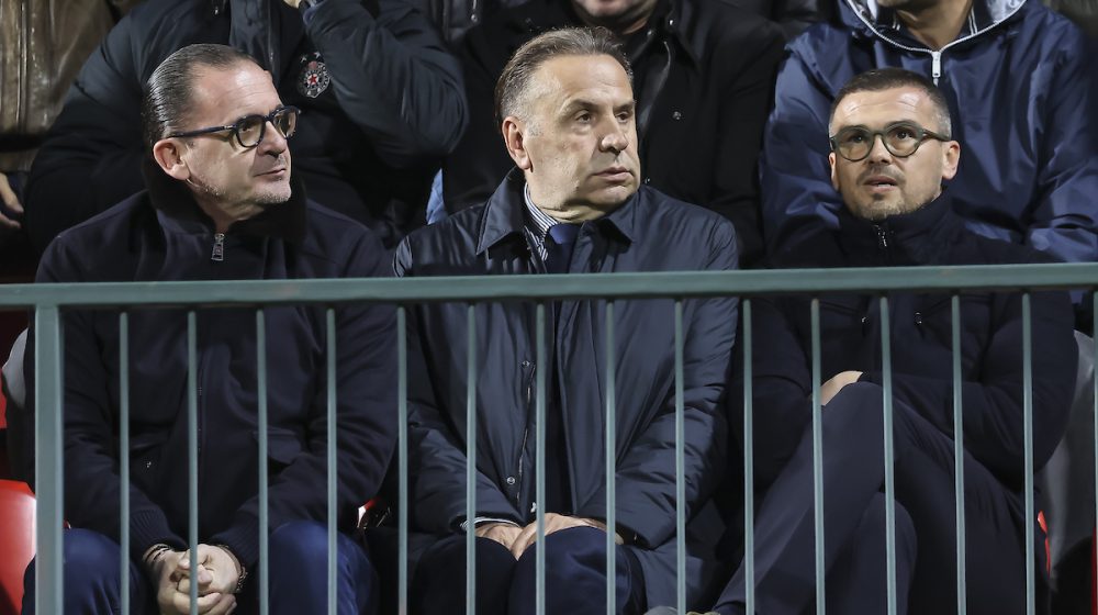 Predrag Mijatović, Rasim Ljajić i Danko Lazović, FK Partizan