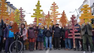 U Milanu protest zbog Zimskih olimpijskih igara: Osuđuju upotrebu veštačkog snega i seču stabala (FOTO) 13