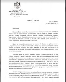 Visoki savet sudstva pokrenuo disciplinski postupak protiv sudija koji su pritvorili veterane pred Vidovdanski protest 2
