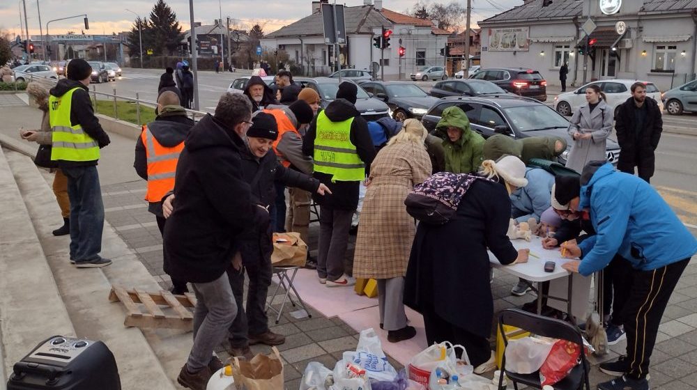 Bazar solidarnosti u Kragujevcu za pomoć organizovanja studentskog skupa na Sretenje u Šumadiji 8