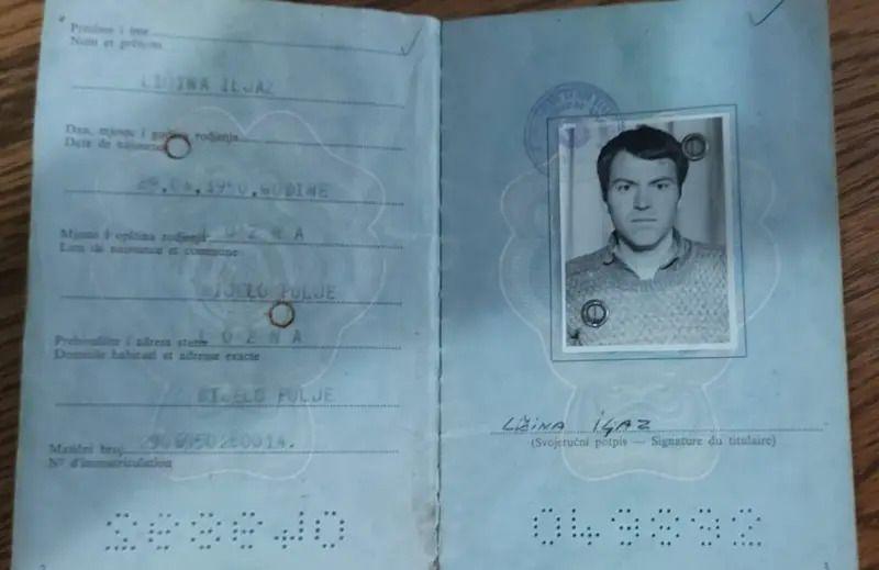 Otmica u Štrpcima, skrajnuti zločin koji se prećutkuje 2 Jedna od retkih fotografija Iljaza Ličine je iz pasoša