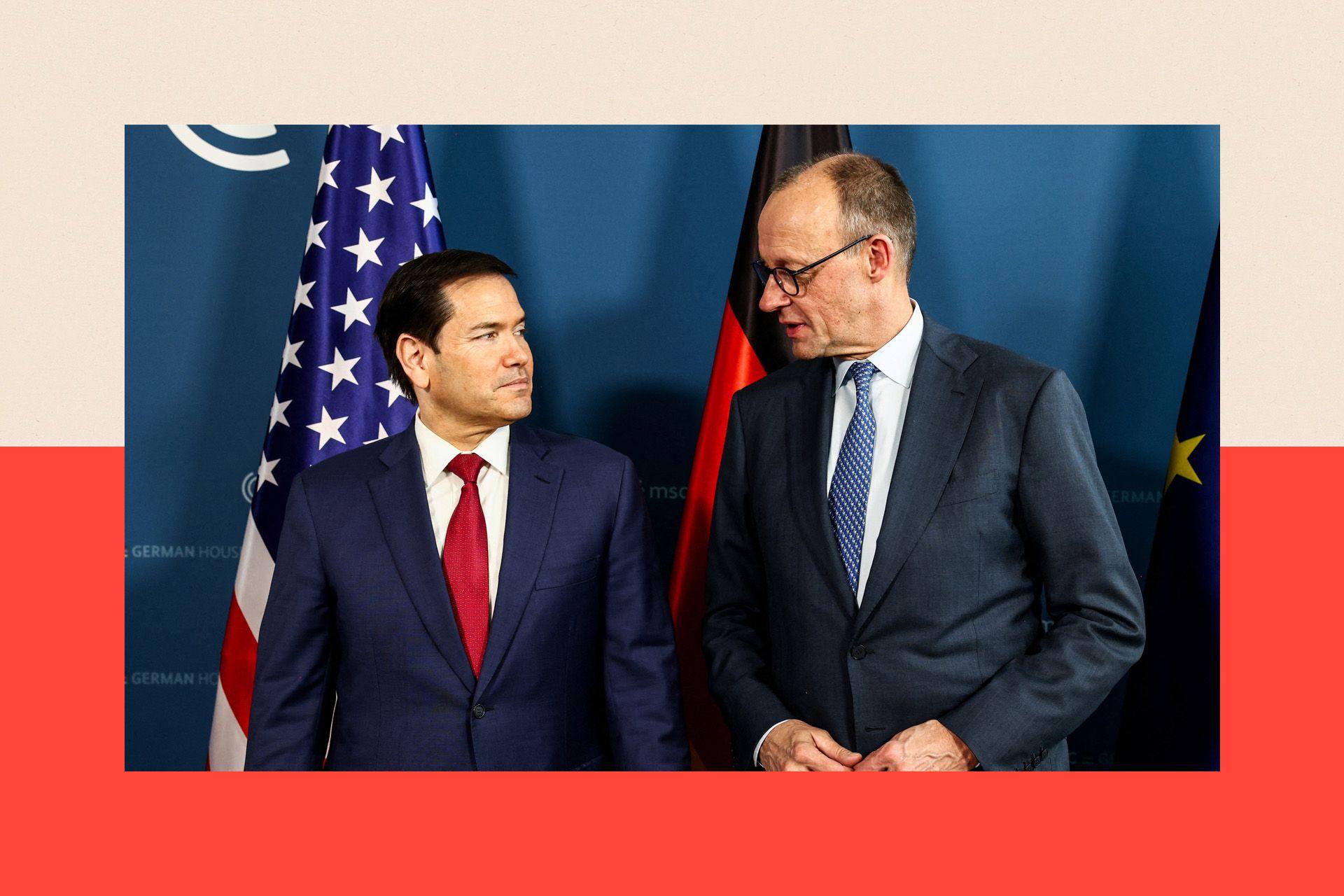 Trampov novi svetski poredak je postao stvarnost i Evropa mora brzo da se prilagodi 5 američki državni sekretar Marko Rubio i nemački kancelar Fridrih Merc