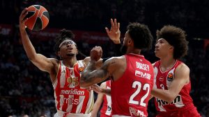 Zvezda jurila Olimpijakos ceo meč, ali nije uspela da dođe do pobede 2