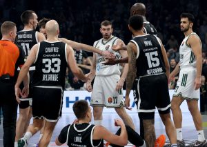 Partizan - Panatinaikos, Nikos Rogavopulos isključenje