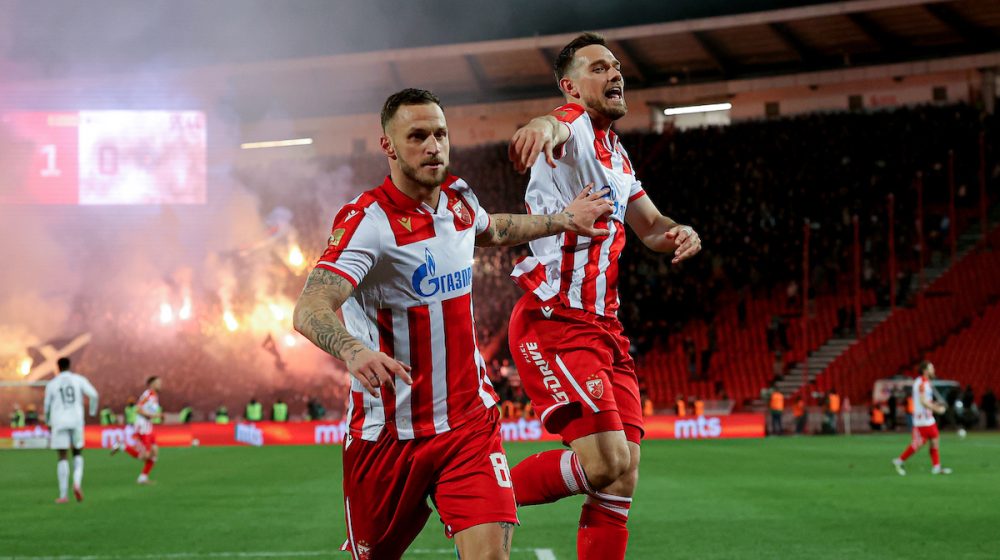 Marko Arnautović i Timi Maks Elšnik, FK Crvena zvezda