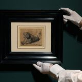 rembrant lav aukcija