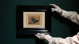 rembrant lav aukcija